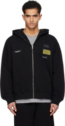 MM6 Maison Margiela Black Label Patch Hoodie