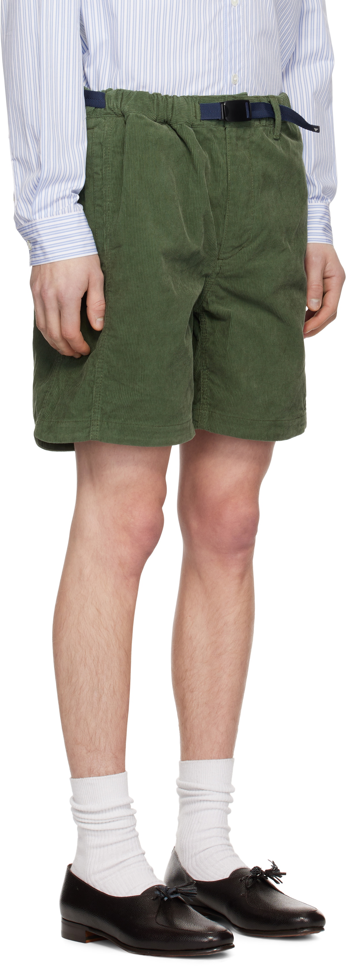 Pilgrim Surf + Supply Green Salathe Corduroy Climbing Shorts