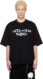 MASTERMIND WORLD Black MW Foil Logo SS T-shirt