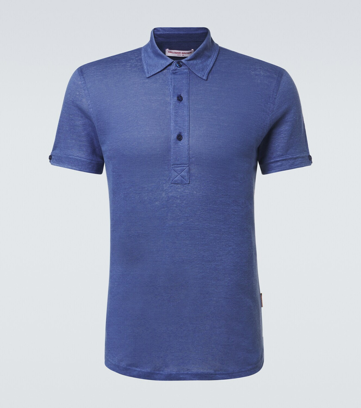 Orlebar Brown Sebastian linen polo shirt