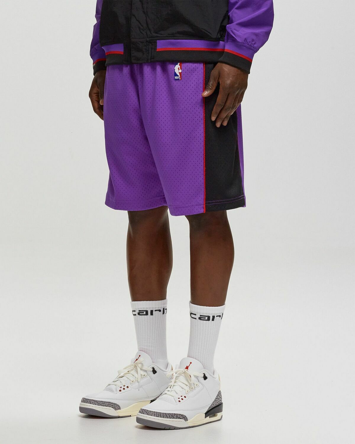 Mitchell & Ness Nba Swingman Shorts Toronto Raptors 1999 00 Purple Sport & Team Shorts