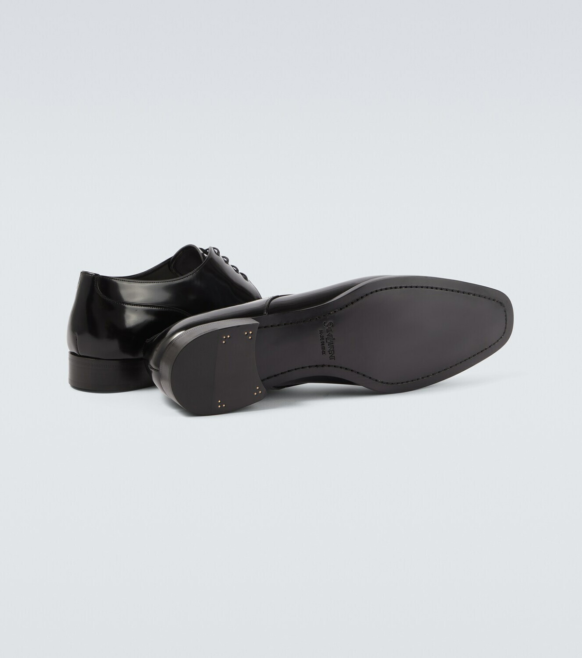 Saint Laurent Stanton leather Derby shoes