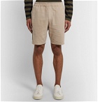 Folk - Linen and Cotton-Blend Shorts - Neutrals