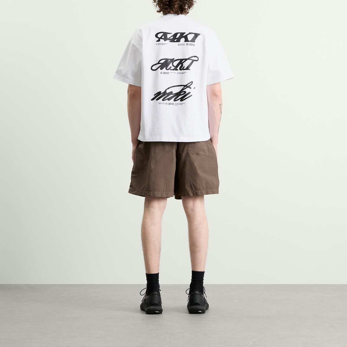 MKI Men's Stack T-Shirt in White