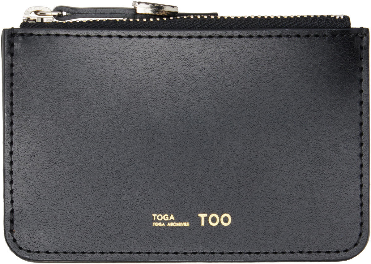 Toga Virilis Black Fringe Small Wallet