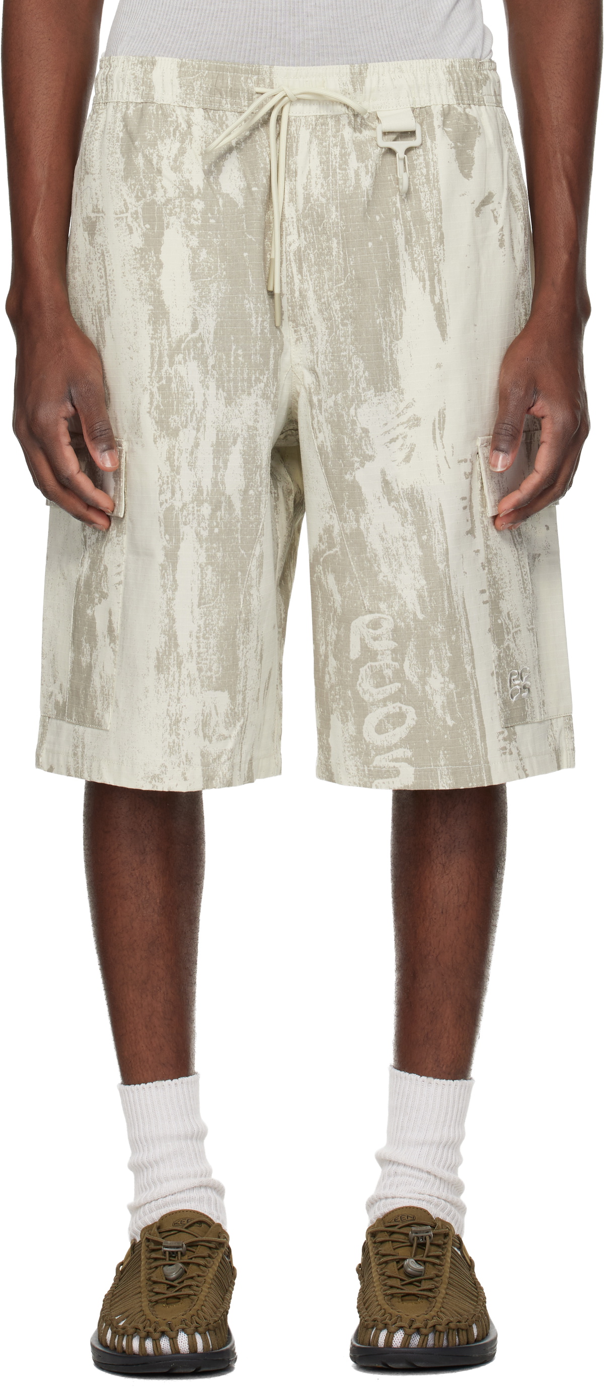RCOS Beige & Gray Sierra Shorts