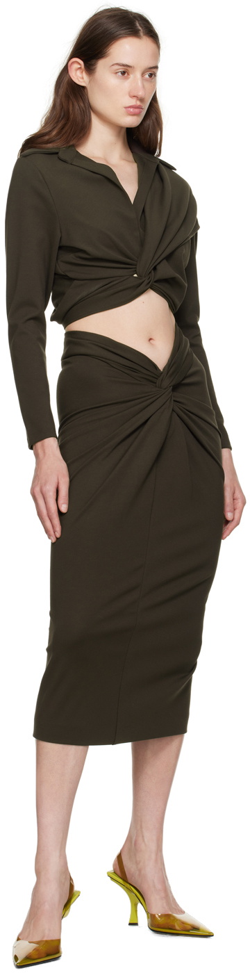 Gauge81 Brown Vallera Blouse