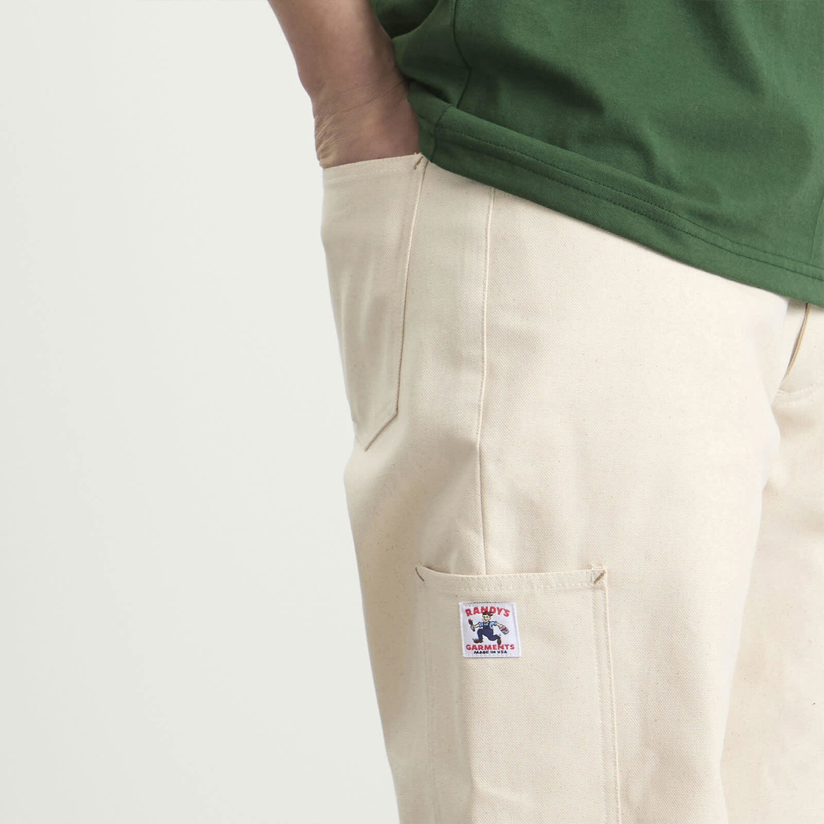 Randy's Garments Men's Randy’s Garments INC. 7 Pocket Jeans in Natural Duck Canvas
