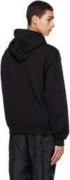 Dolce & Gabbana Black Embroidered Hoodie