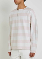 Jacquemus Le Tshirt Mariniére Striped Cotton T-shirt White