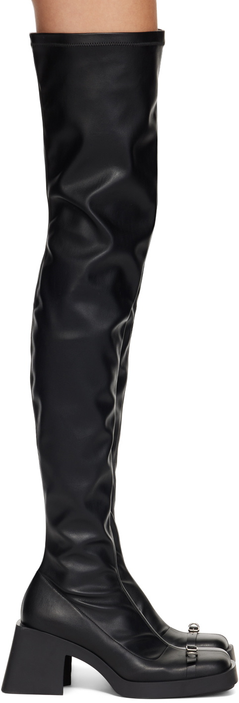 Justine Clenquet Black Lucy Stretch Ankle Boots Justine Clenquet