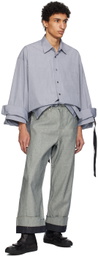 Marina Yee Gray Oversized Jeans