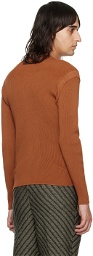 Isa Boulder SSENSE Exclusive Orange Float Long Sleeve T-Shirt