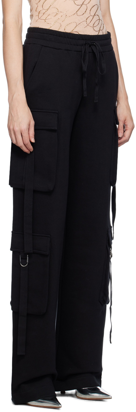 Black Drawstring Lounge Pants