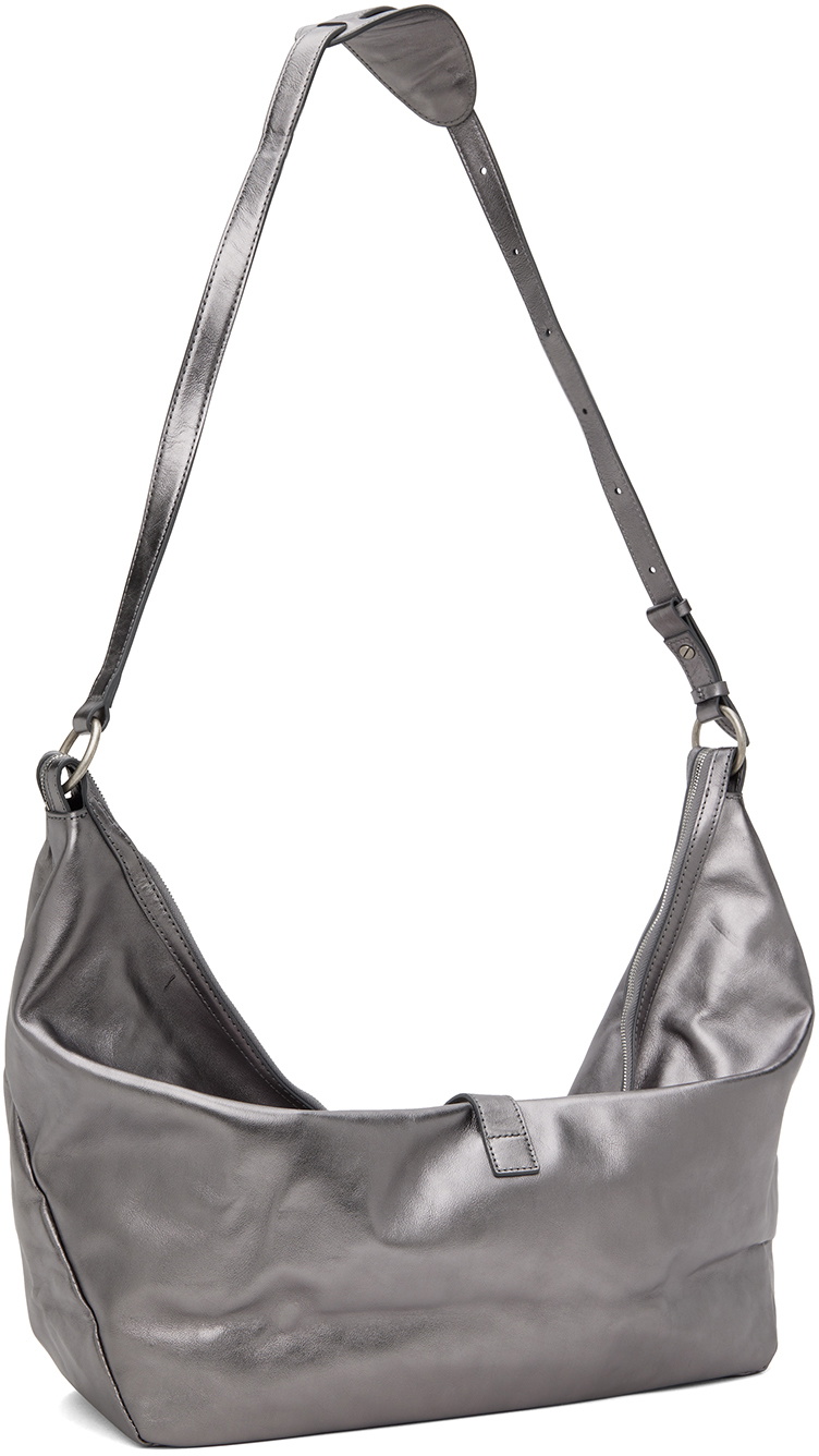 Marge Sherwood Gunmetal Belted Bag