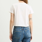 Bode Women's Diamond Monogram T-Shirt in Cream