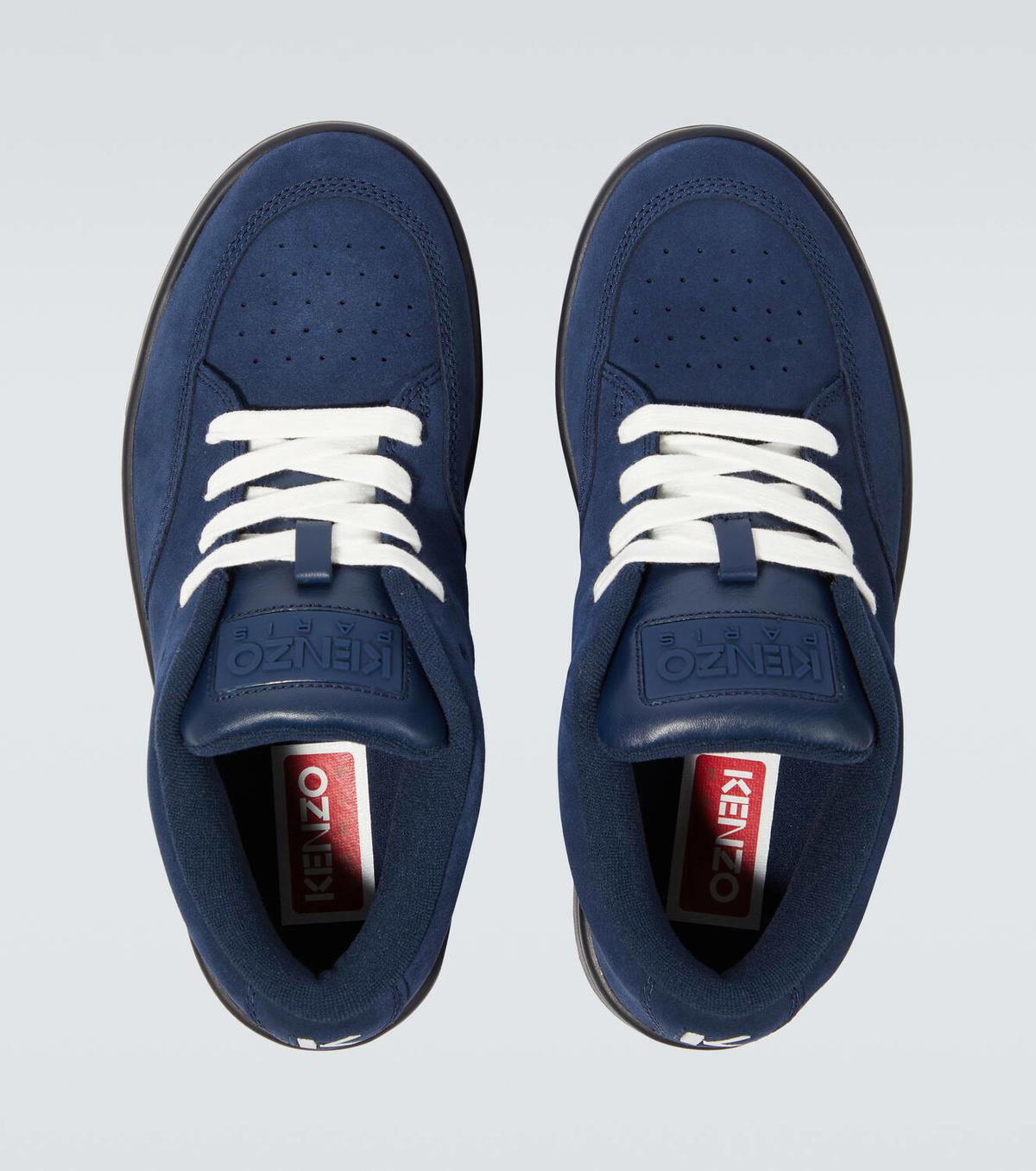 【新品未使用】KENZO-DOME スエード スニーカー　ネイビー 40 Kenzo Dome suede sneakers Kenzo