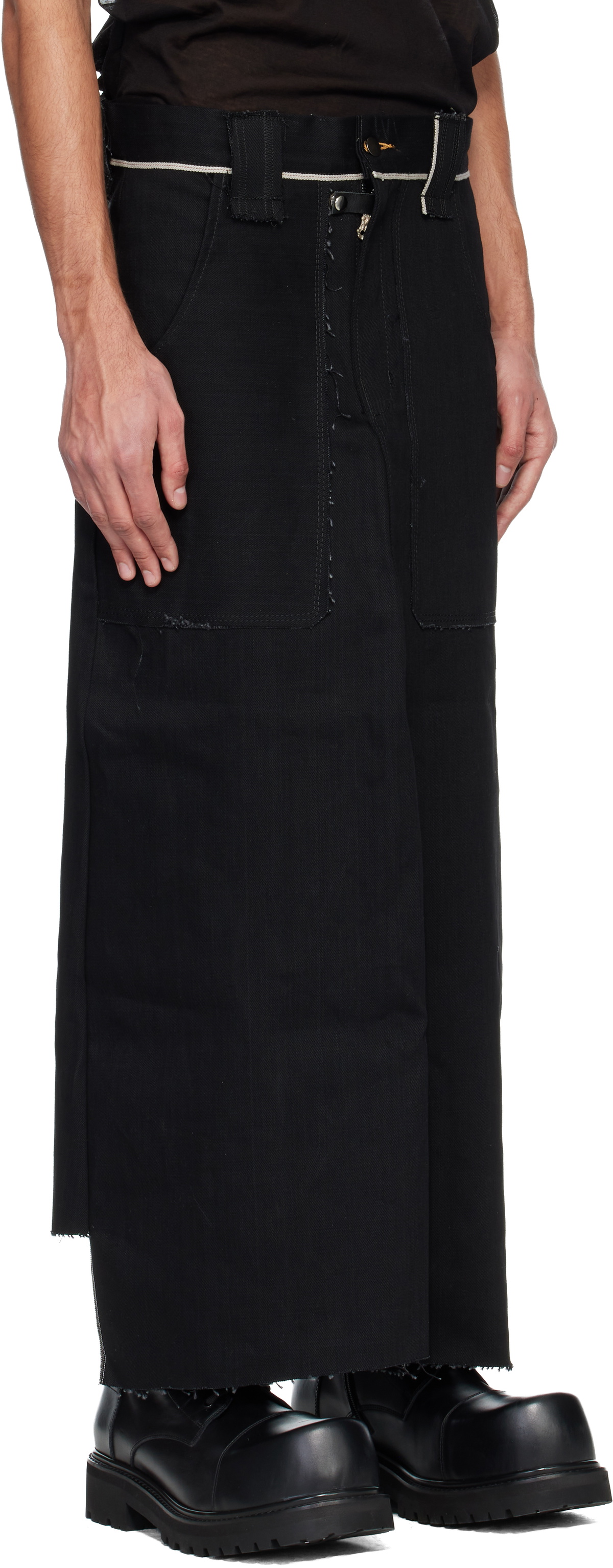 Swampgod Black Boia Skirt