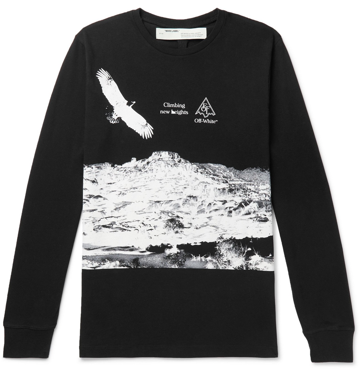 Fatal Væsen lol Off-White Othelo's Scorpion Long Sleeve Tee Off-White