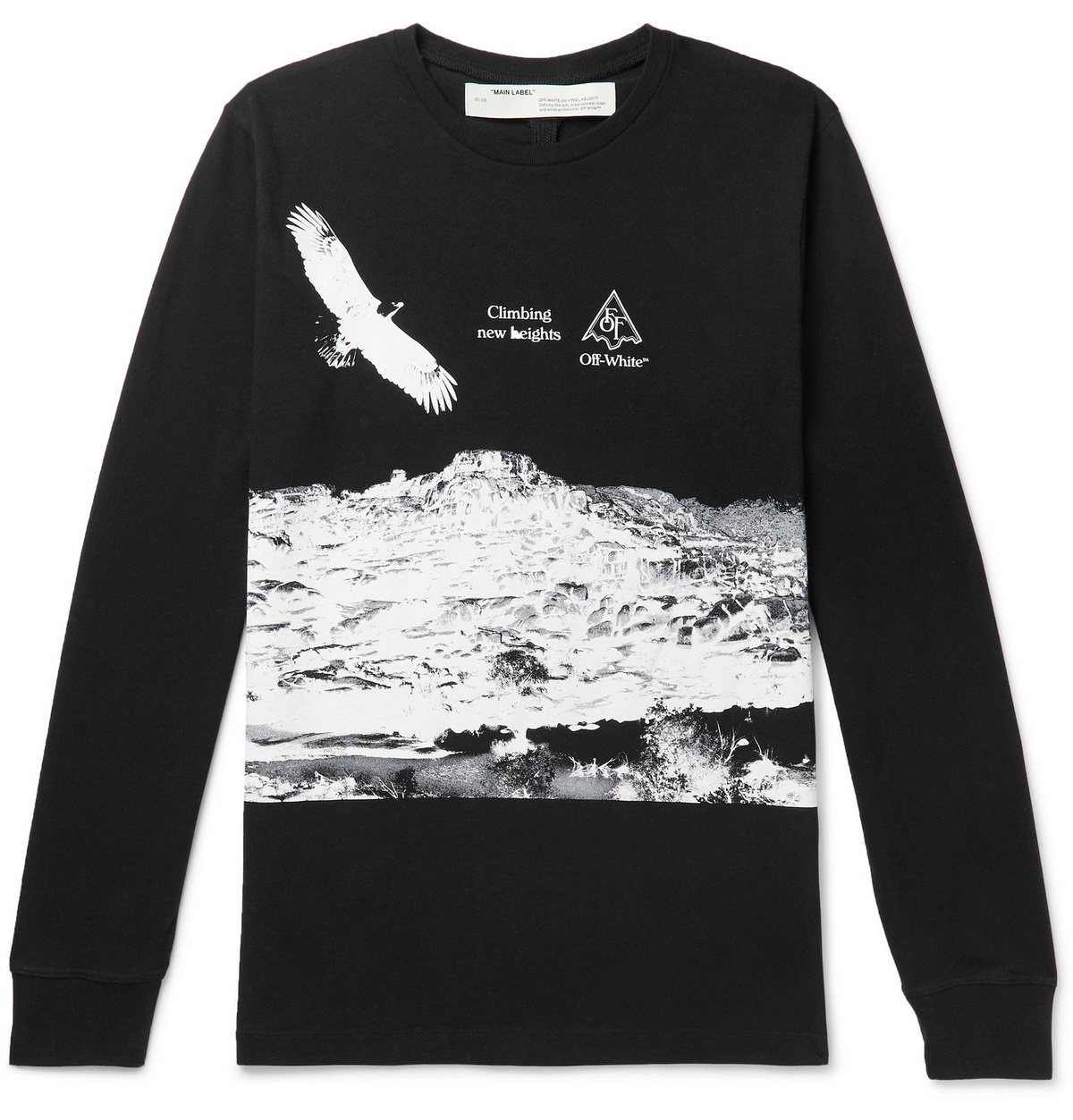 Off-White Long Sleeve Summer 1863 Impressionism Print Tee Off-White