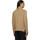 Ermenegildo Zegna Tan Camel Turtleneck