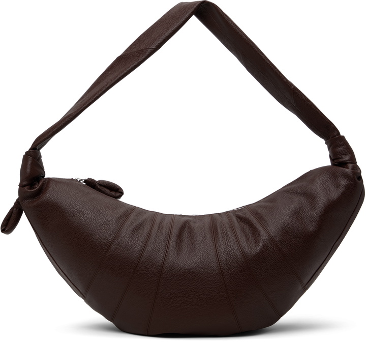 Photo: LEMAIRE Burgundy Large Croissant Bag