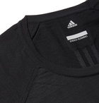 Adidas Sport - Primeknit Wool-Blend T-Shirt - Black