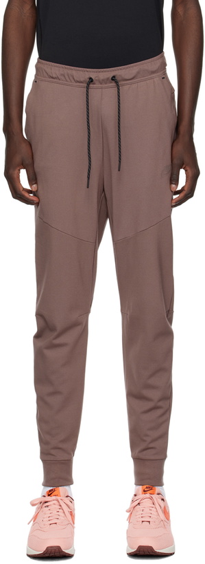 Photo: Nike Purple Paneled Sweatpants