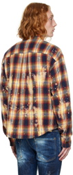 Dsquared2 Gray & Orange Classic Shirt