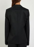 JW Anderson Tuxedo Wool Blazer Black