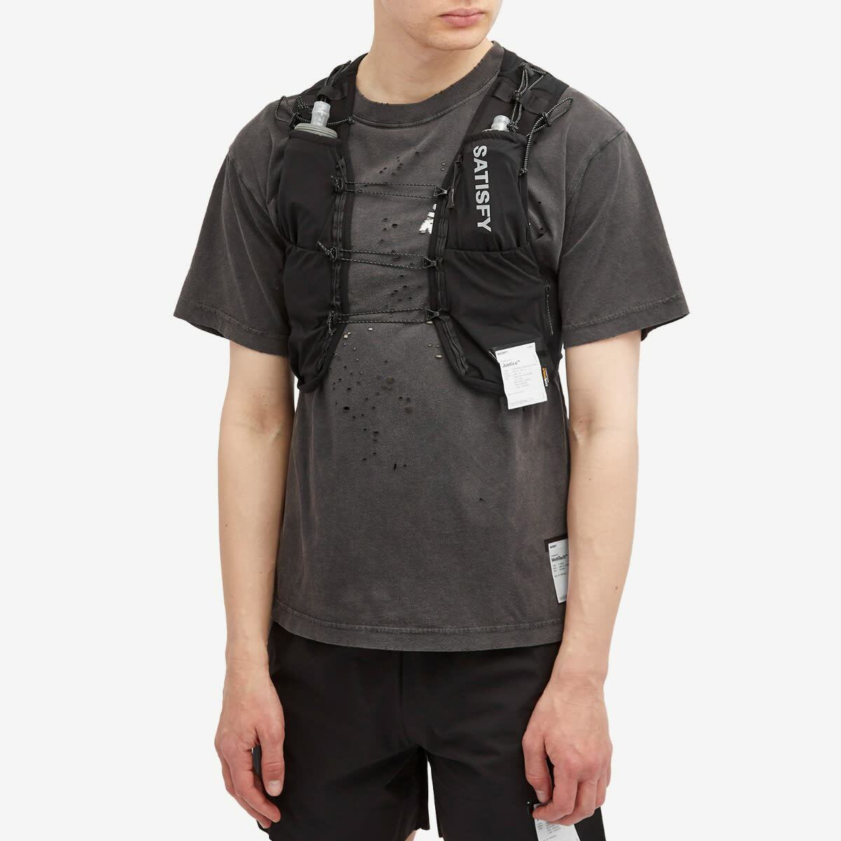 Satisfy Men's Justice™ Cordura® Hydration Vest in Black Satisfy
