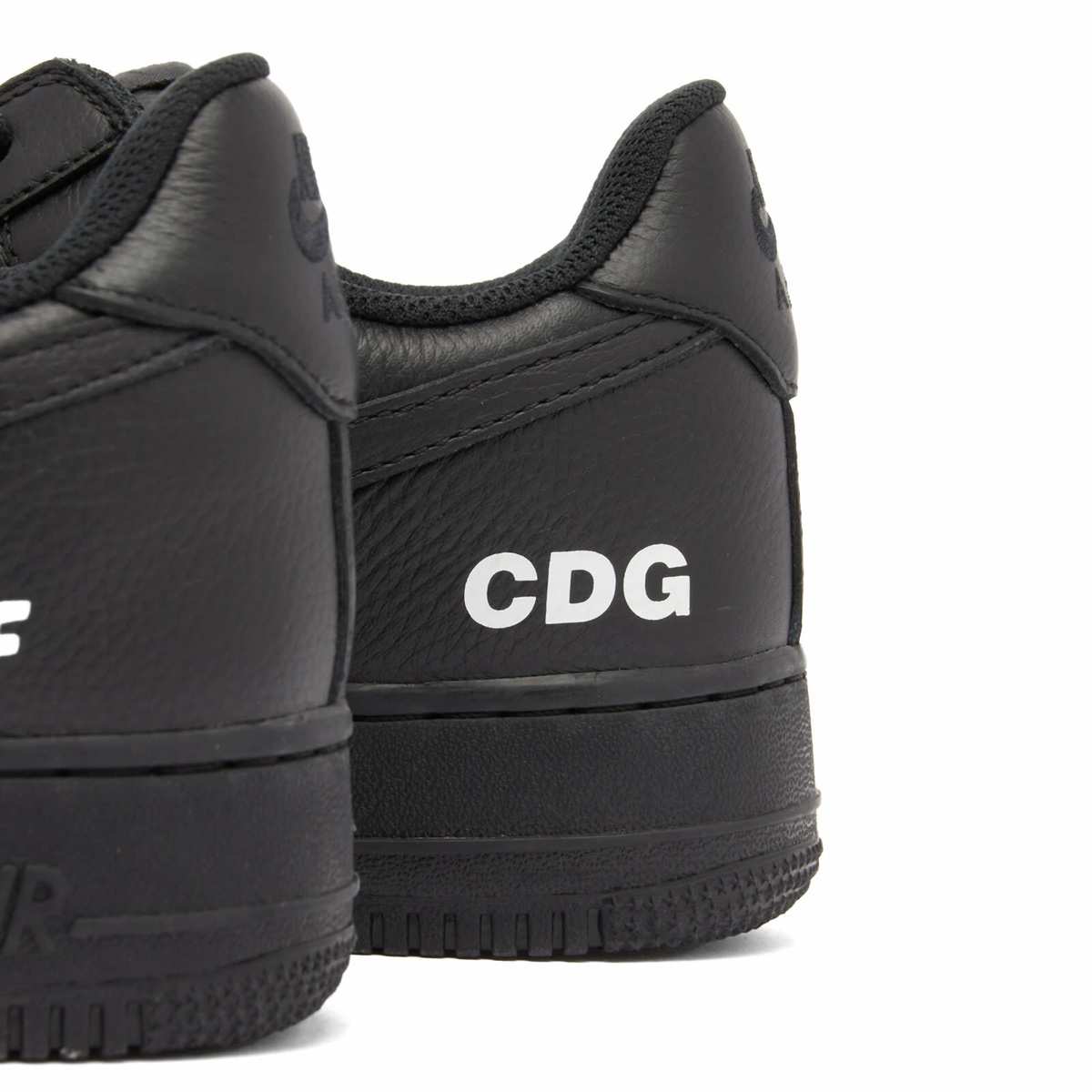 Comme des Garçons Men's CDG x Nike Air Force 1 Low Retro SP Sneaker in Black