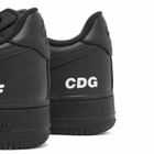 Comme des Garçons Men's CDG x Nike Air Force 1 Low Retro SP Sneaker in Black