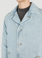 D-Roku Denim Coat in Light Blue