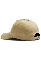Saint Laurent Logo-embroidered Cotton-blend cap Beige