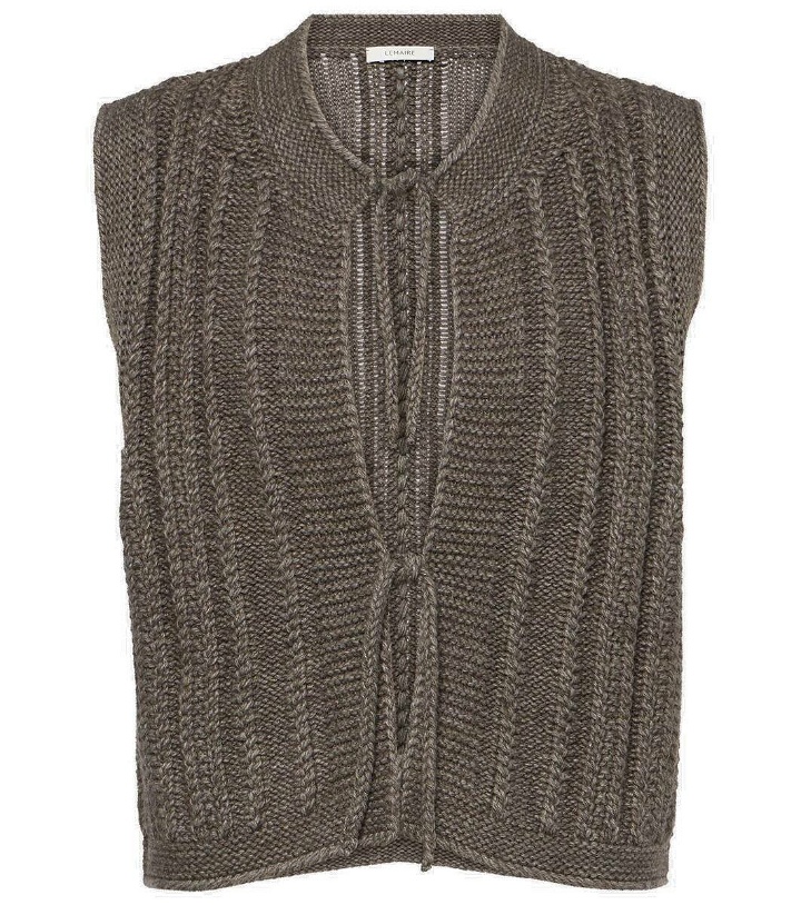 Photo: Lemaire Alpaca and wool-blend sweater vest