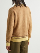 Wales Bonner - Clarinet Jacquard-Knit Recycled Cashmere-Blend Cardigan - Yellow