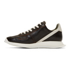 Rick Owens Black Vintage Runner Sneakers