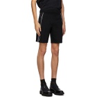 Neil Barrett Black Logo Sweat Shorts