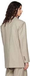 Blossom Beige Liz Blazer