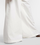 Dries Van Noten Pamplona high-rise cotton wide-leg pants