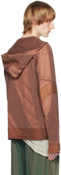 JiyongKim Brown Sun-Bleached Hoodie