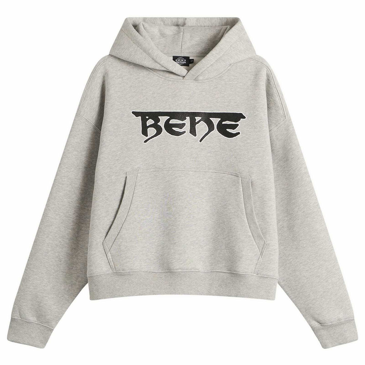 Bene Culture Bene Hindi Hoodie in Grey
