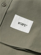 WTAPS - Logo-Appliquéd Ripstop Shirt - Green