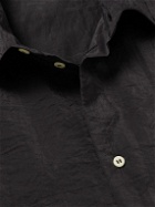 SSAM - Silk-Blend Shirt - Black