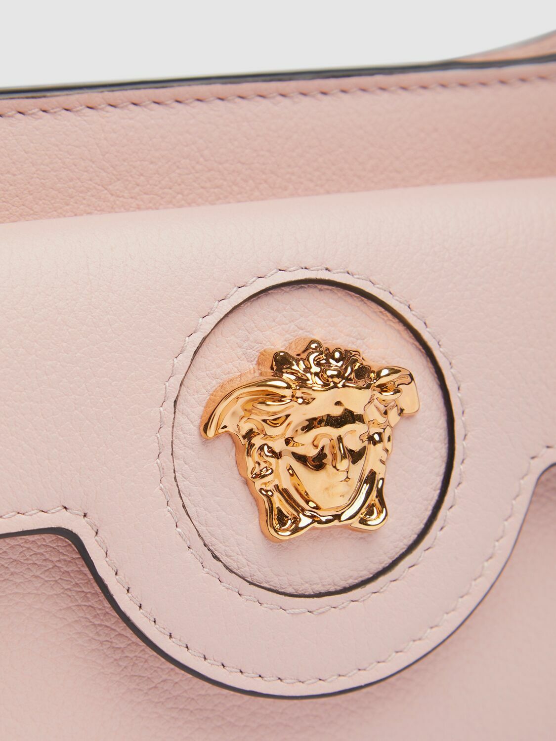 【Versace】ミニ La Medusa ショルダーバッグ、ダスティローズ Versace La Medusa Mini Bag