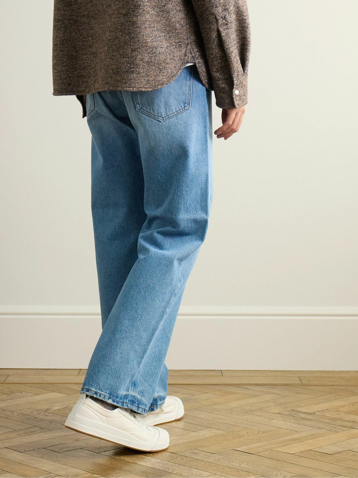 Jacquemus 'Le Raphia' Straight Leg Jeans - Women's 30