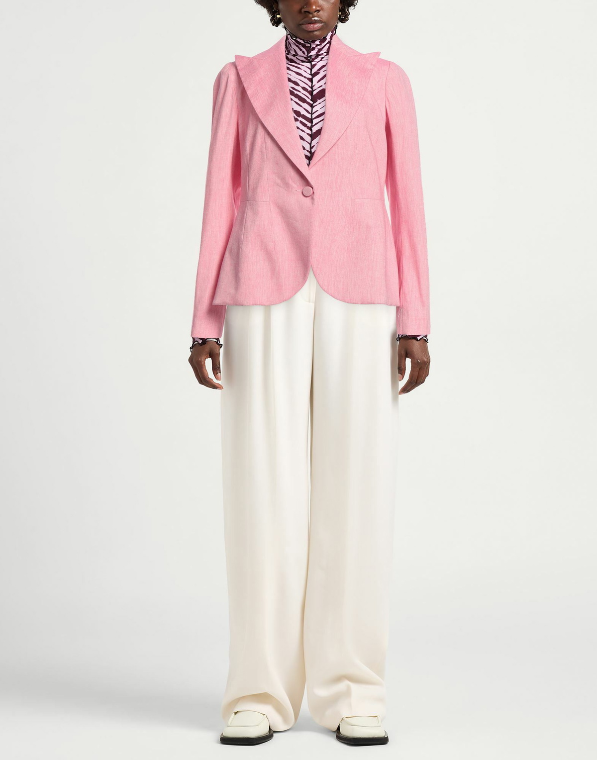 Ballantyne Womens Blazer in Pink