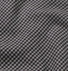 Theory - Irving Houndstooth Cotton Shirt - Gray