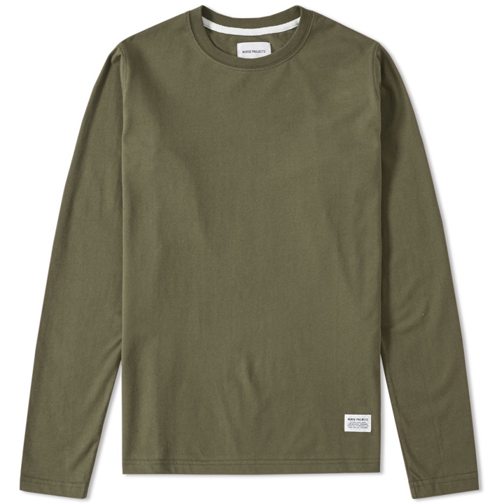 Photo: Norse Projects Long Sleeve Niels Basic Tee